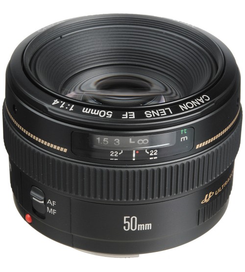 Canon EF 50mm f/1.4 USM (Promo Cashback Rp 200.000 Periode 01 s/d 30 November 2019)